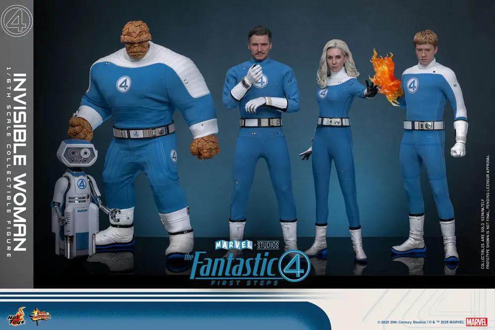 Los Cuatro Fantásticos: primeros pasos Figura Movie Masterpiece 1/6 Invisible Woman 28 cm