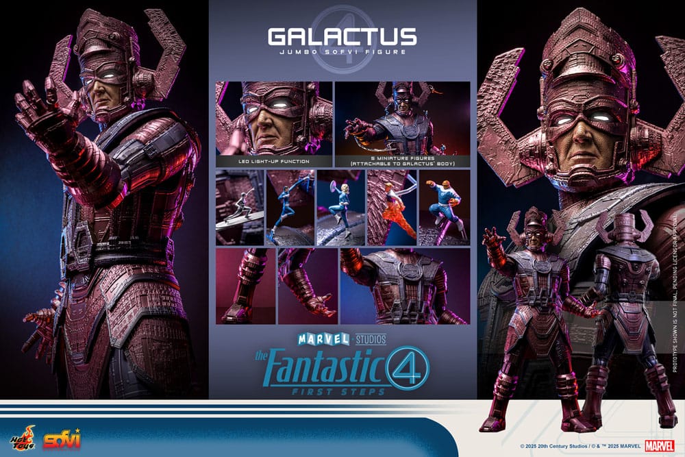 Los Cuatro Fantásticos: primeros pasos Figura Vinilo Jumbo Sofvi Masterpiece Galactus 70 cm