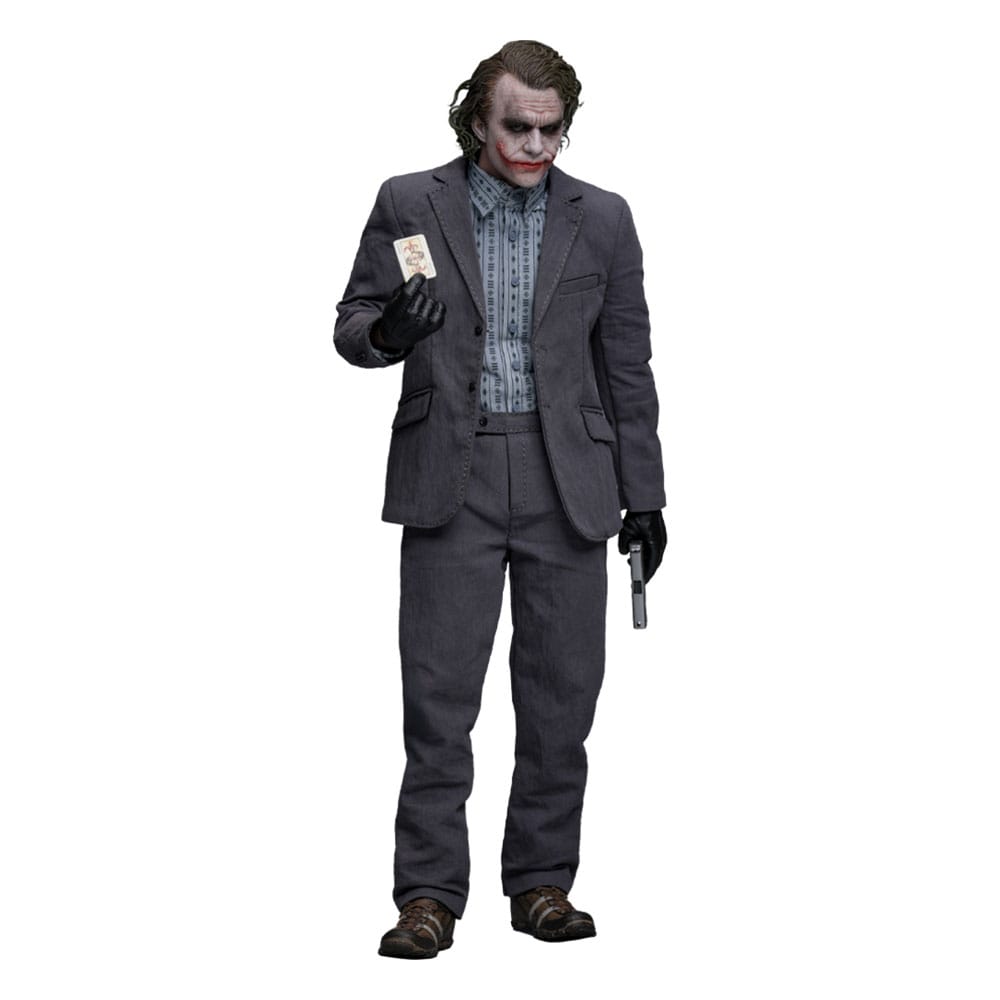 El Caballero oscuro Figura DX 1/6 The Joker (Bank Robber Version) 30 cm