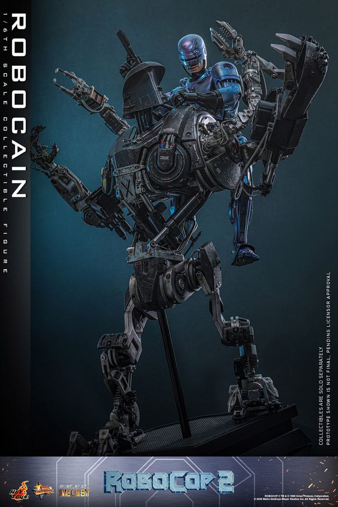 RoboCop 2 Movie Masterpiece Diecast 1/6 RoboCain 40 cm