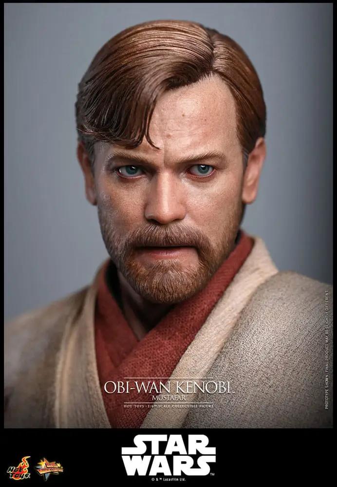 Figura de acción Obi-Wan Kenobi 1/6 HOT TOYS Mustafar, 31 cm