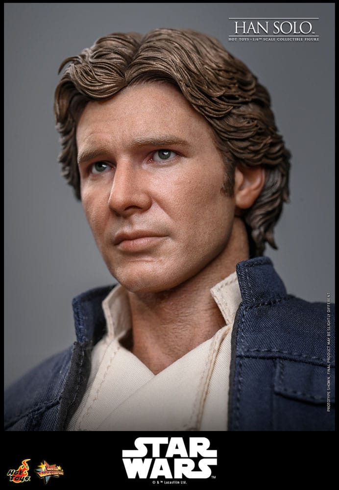 Star Wars Episode V Figura Movie Masterpiece 1/6 Han Solo 31 cm