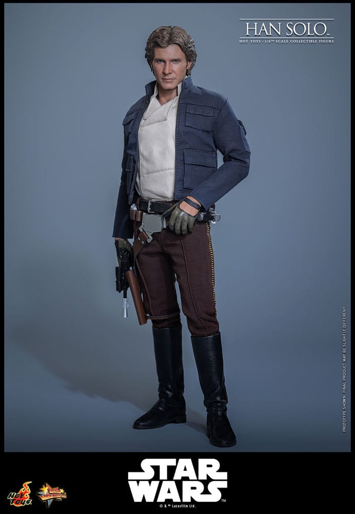 Star Wars Episode V Figura Movie Masterpiece 1/6 Han Solo 31 cm