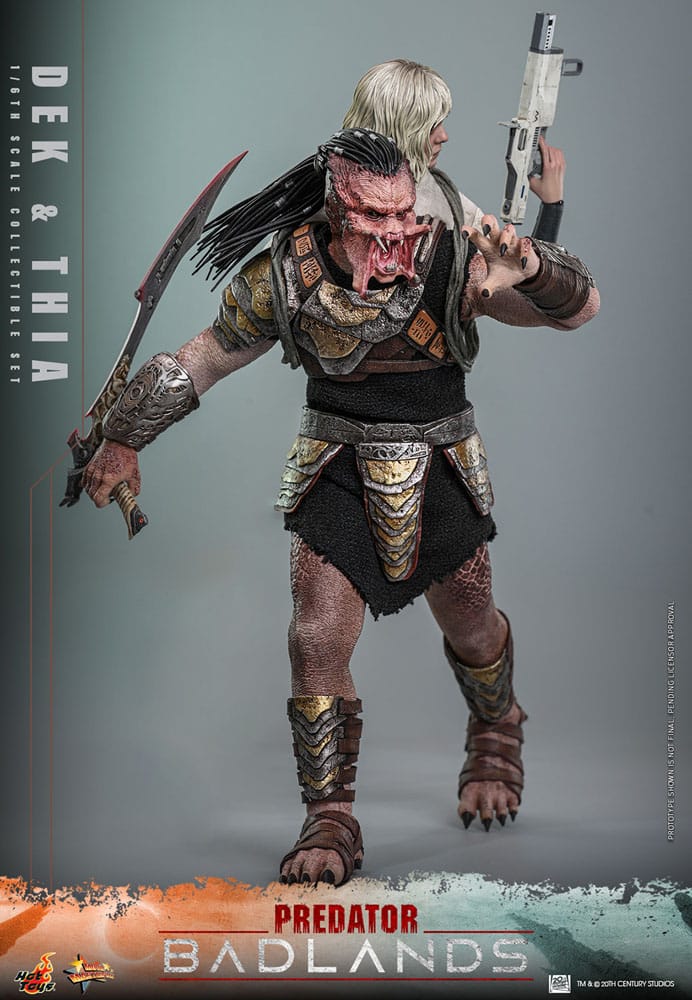 Predator: Badlands Figura Movie Masterpiece 1/6 Dek & Thia 30 cm