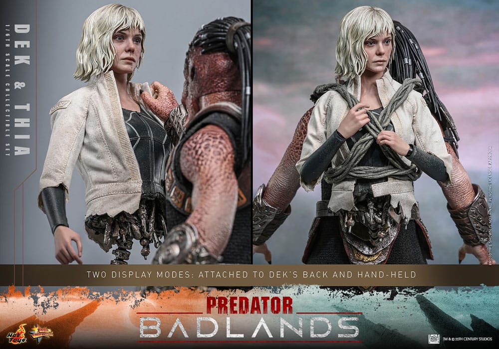 Predator: Badlands Figura Movie Masterpiece 1/6 Dek & Thia 30 cm