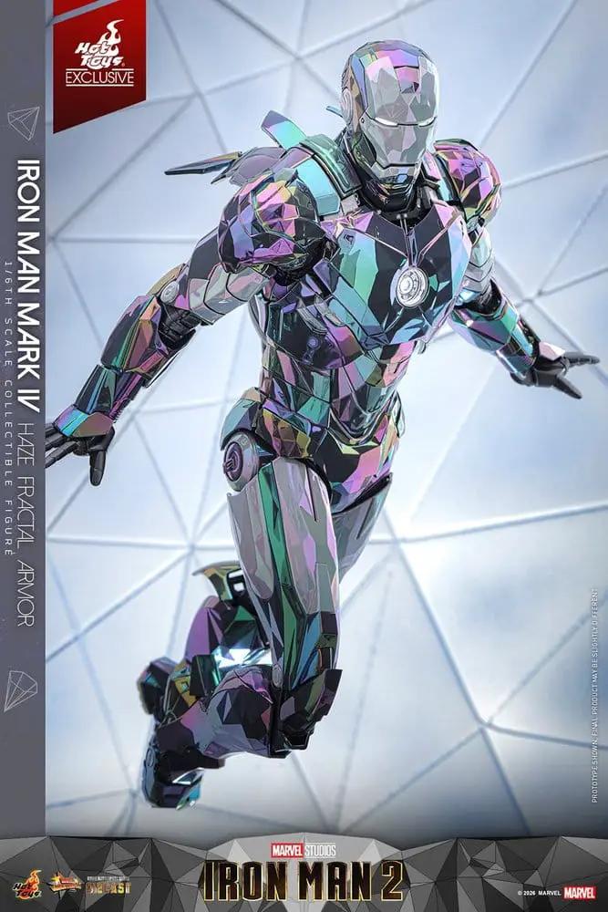 Iron Man 2 Figura 1/6 Iron Man Mark IV (Haze Fractal Armor) 33 cm