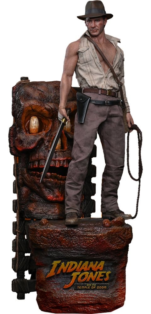Indiana Jones Figura Movie Masterpiece 1/6 (Deluxe Version) 30 cm