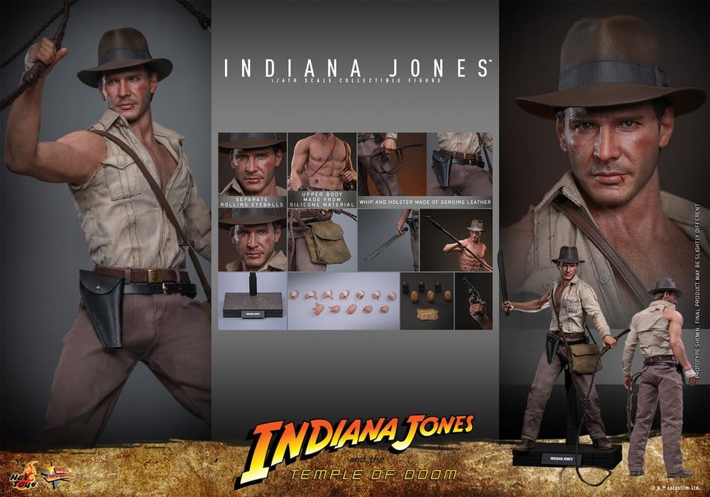 Indiana Jones Figura Movie Masterpiece 1/6 Indiana Jones 30 cm