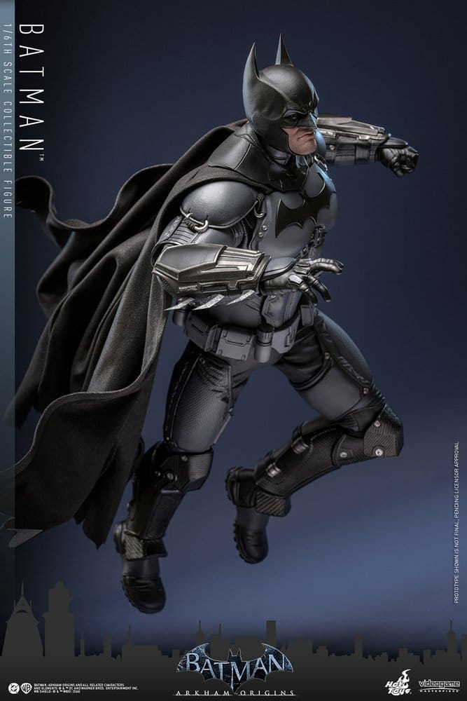 Batman Arkham Origins Figura Videogame Masterpiece 1/6 Batman 33 cm
