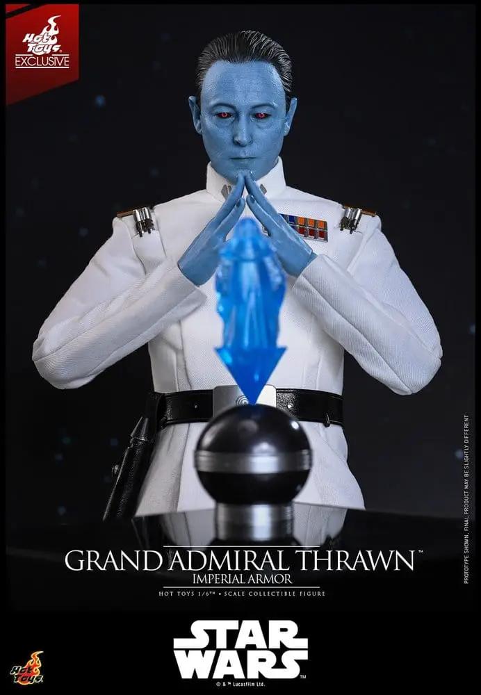 Star Wars: Rebels Television Masterpiece Figura 1/6 Grand Admiral Thrawn (Imperial Armor) Hot Toys Exclusive 32 cm