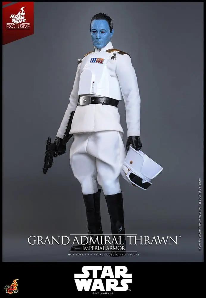 Star Wars: Rebels Television Masterpiece Figura 1/6 Grand Admiral Thrawn (Imperial Armor) Hot Toys Exclusive 32 cm