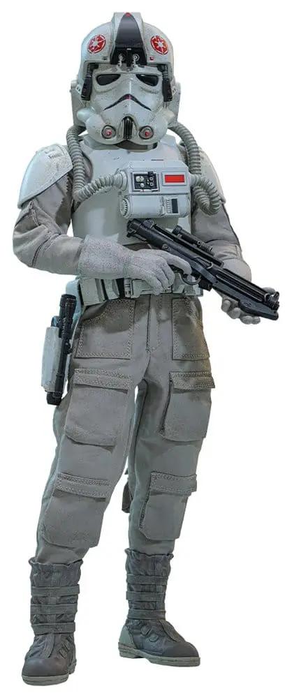 Imperial Remnant AT-AT Driver 1/6 action figure by HOT TOYS in gray suit with blaster rifle
