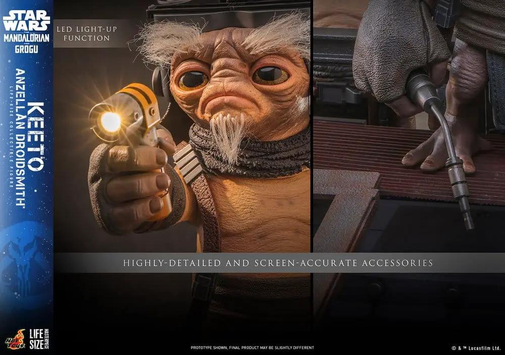 Star Wars Mandalorian & Grogu life-size Masterpiece figure by Hot Toys, 26 cm