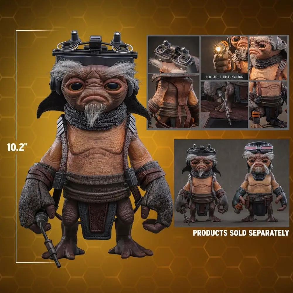 Star Wars The Mandalorian & Grogu life-size Masterpiece figure by Hot Toys, Keeto Anzellan Droidsmith, 26 cm