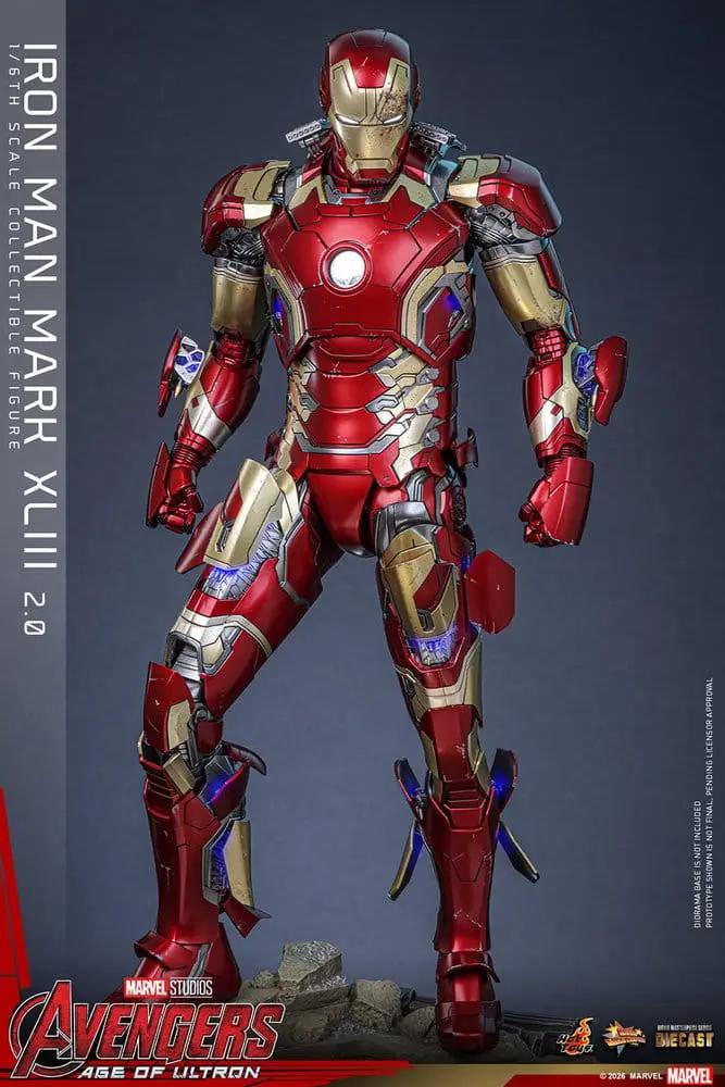 Vengadores: La era de Ultrón Figura Movie Masterpiece Diecast 1/6 Iron Man Mark XLIII (2.0) 32 cm