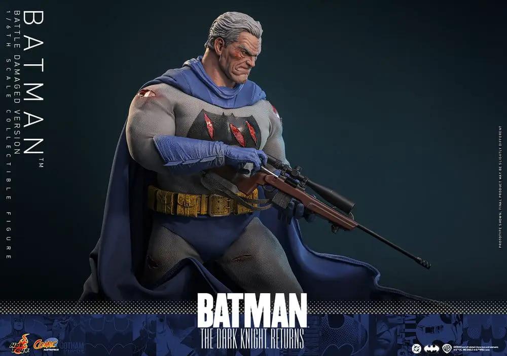 Batman: The Dark Knight Returns Figura Comic Masterpiece 1/6 Batman (Battle Damaged Version) 32 cm