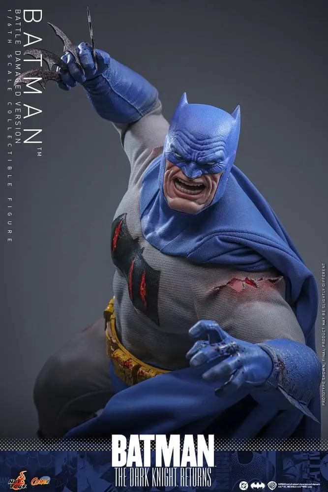 Batman: The Dark Knight Returns Figura Comic Masterpiece 1/6 Batman (Battle Damaged Version) 32 cm