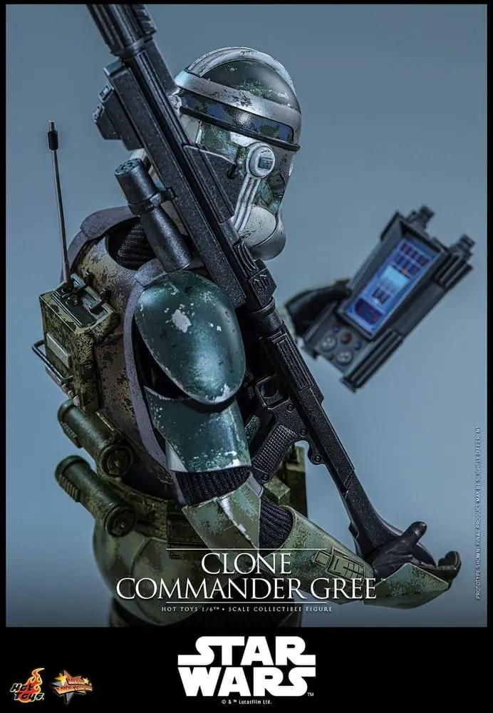 Star Wars Movie Masterpiece Figura 1/6 Clone Commander Gree 30 cm