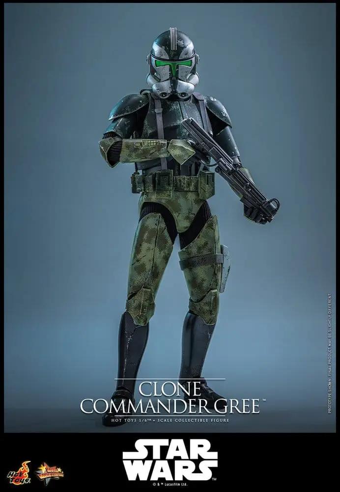 Star Wars Movie Masterpiece Figura 1/6 Clone Commander Gree 30 cm