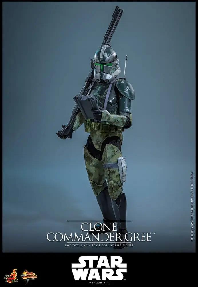 Star Wars Movie Masterpiece Figura 1/6 Clone Commander Gree 30 cm