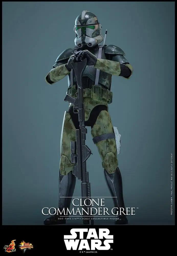 Star Wars Movie Masterpiece Figura 1/6 Clone Commander Gree 30 cm