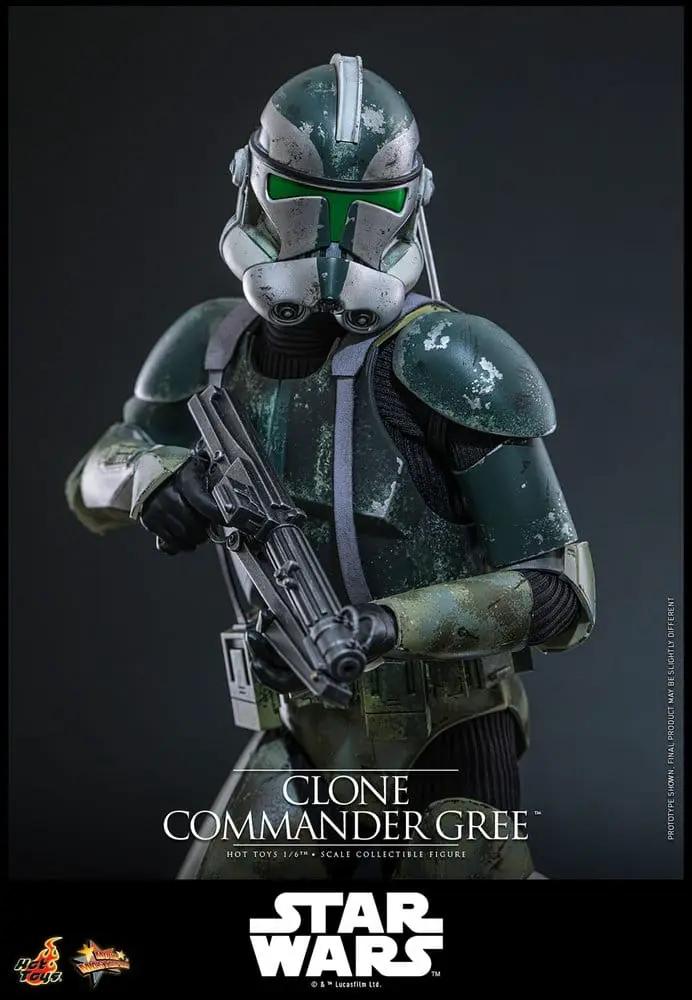 Star Wars Movie Masterpiece Figura 1/6 Clone Commander Gree 30 cm