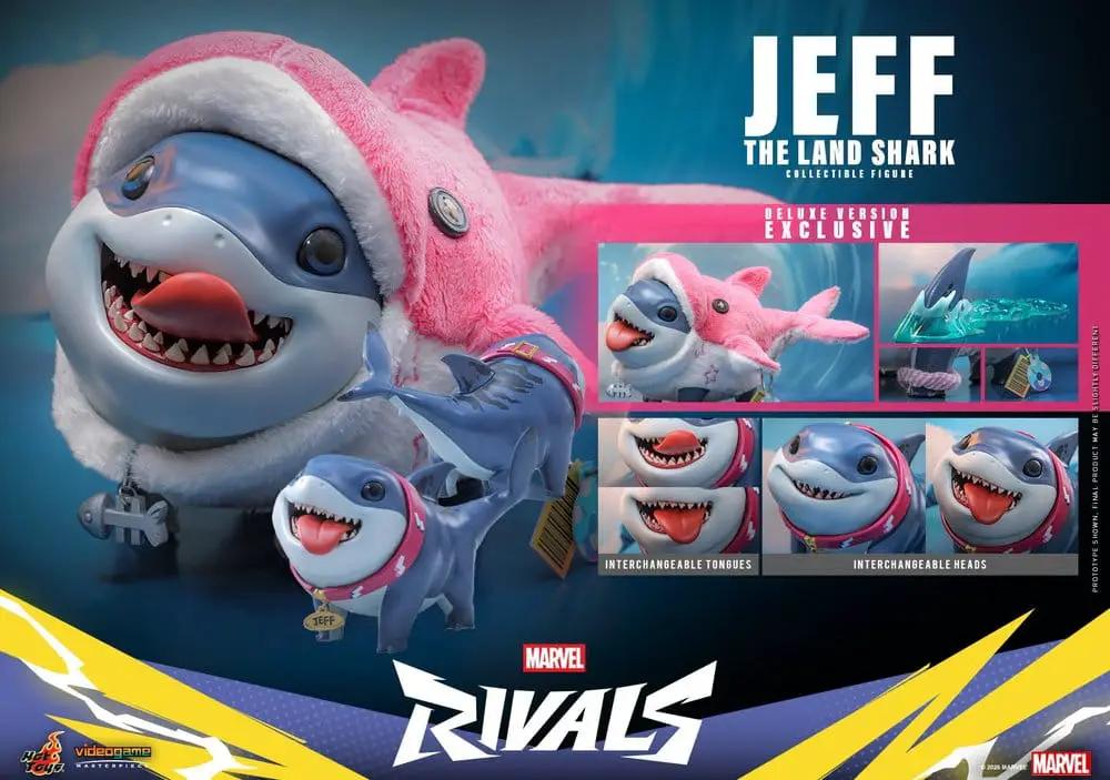 Marvel Rivals Videogame Masterpiece Series Figura de acción Jeff the Land Shark (Deluxe Version) 11 cm