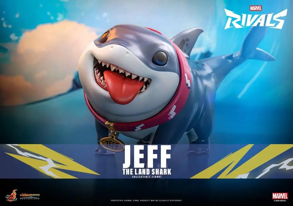 Marvel Rivals Videogame Masterpiece Series Figura de acción Jeff the Land Shark 11 cm