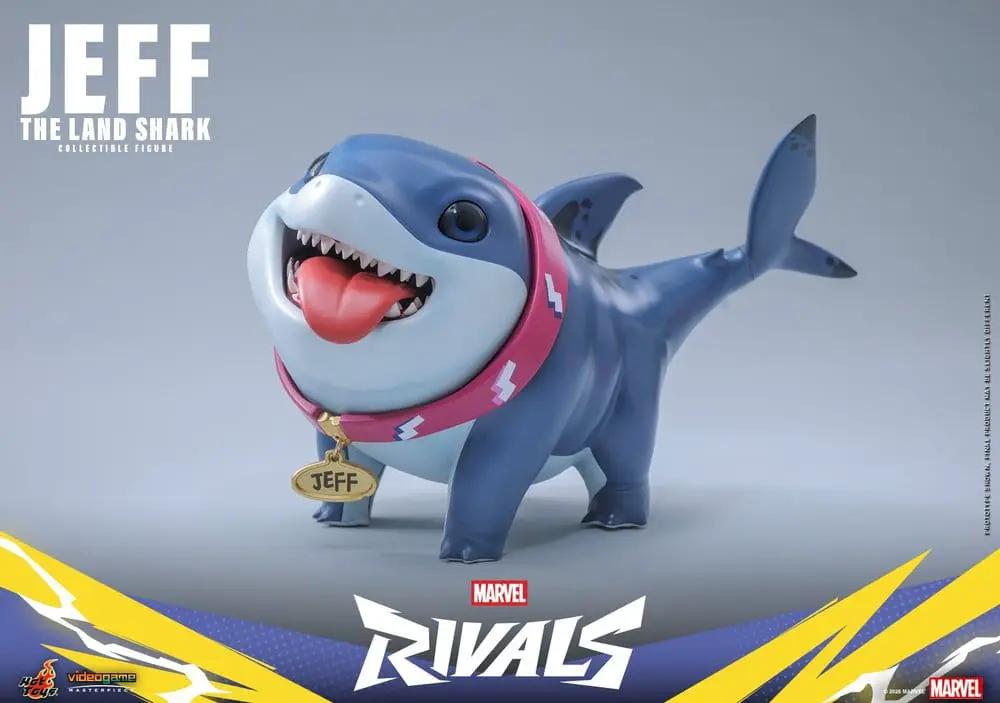 Marvel Rivals Videogame Masterpiece Series Figura de acción Jeff the Land Shark 11 cm