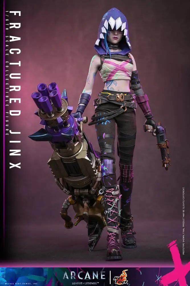 Arcane Figura 1/6 Fractured Jinx 28 cm