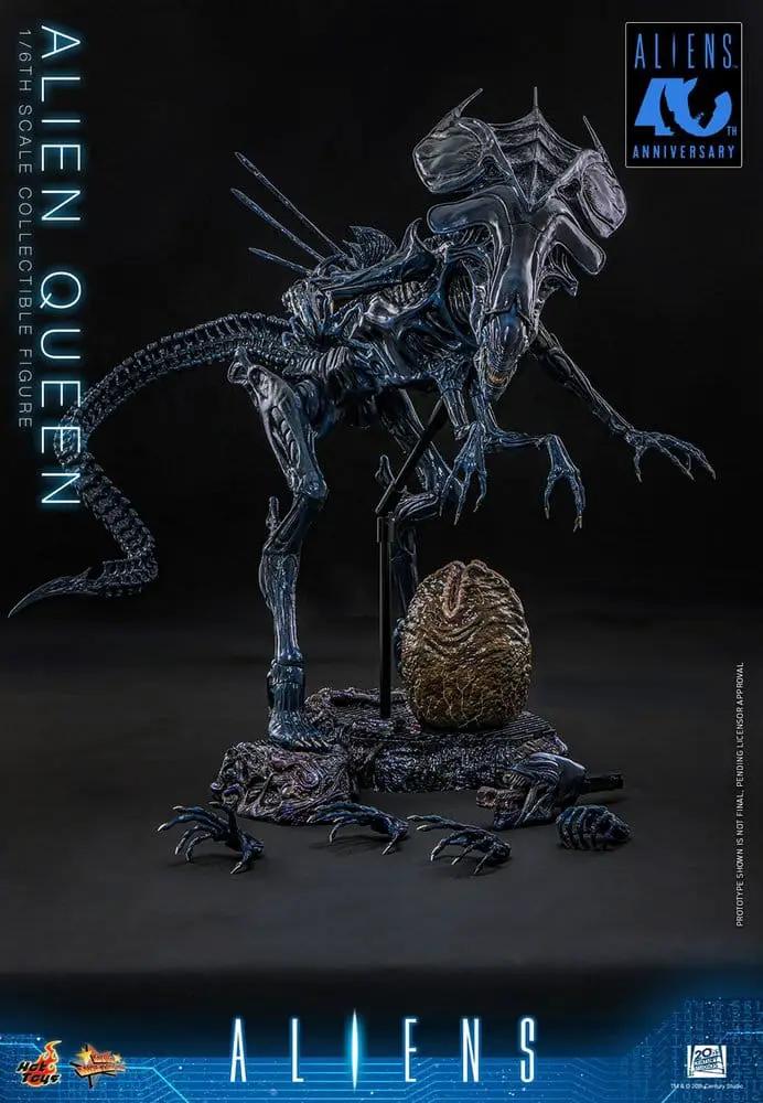 Alien Queen figura de acción 1/6, 53 cm, translúcida azul, HOT TOYS