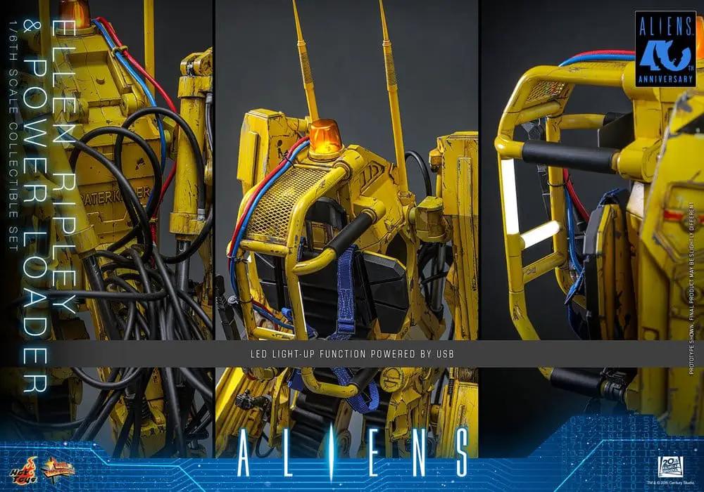 Aliens Movie Masterpiece Set de Figuras 1/6 Ellen Ripley y Power Loader 52 cm