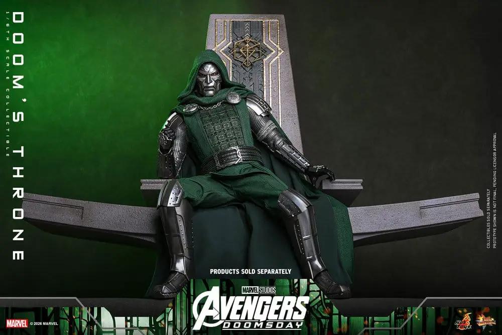 Avengers: Doomsday Movie Masterpiece Accesorio para Figuras 1/6 Doom's Throne 33 cm