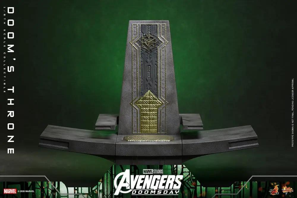 Avengers: Doomsday Movie Masterpiece Accesorio para Figuras 1/6 Doom's Throne 33 cm
