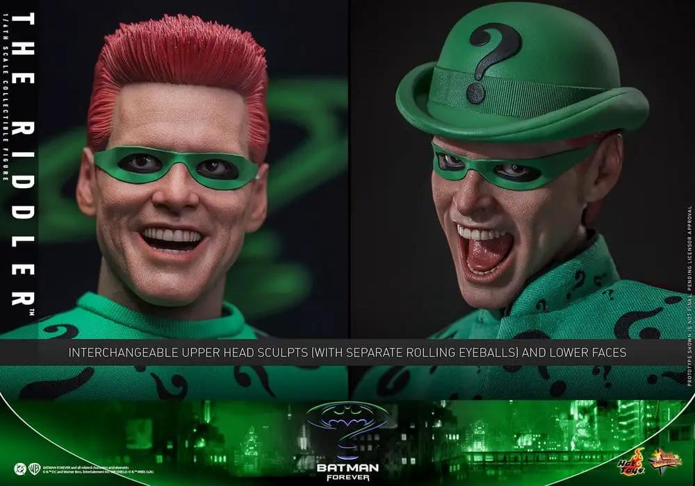 DC Comics Batman Forever Movie Masterpiece Figura 1/6 Riddler 31 cm