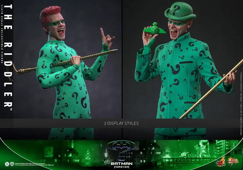 DC Comics Batman Forever Movie Masterpiece Figura 1/6 Riddler 31 cm