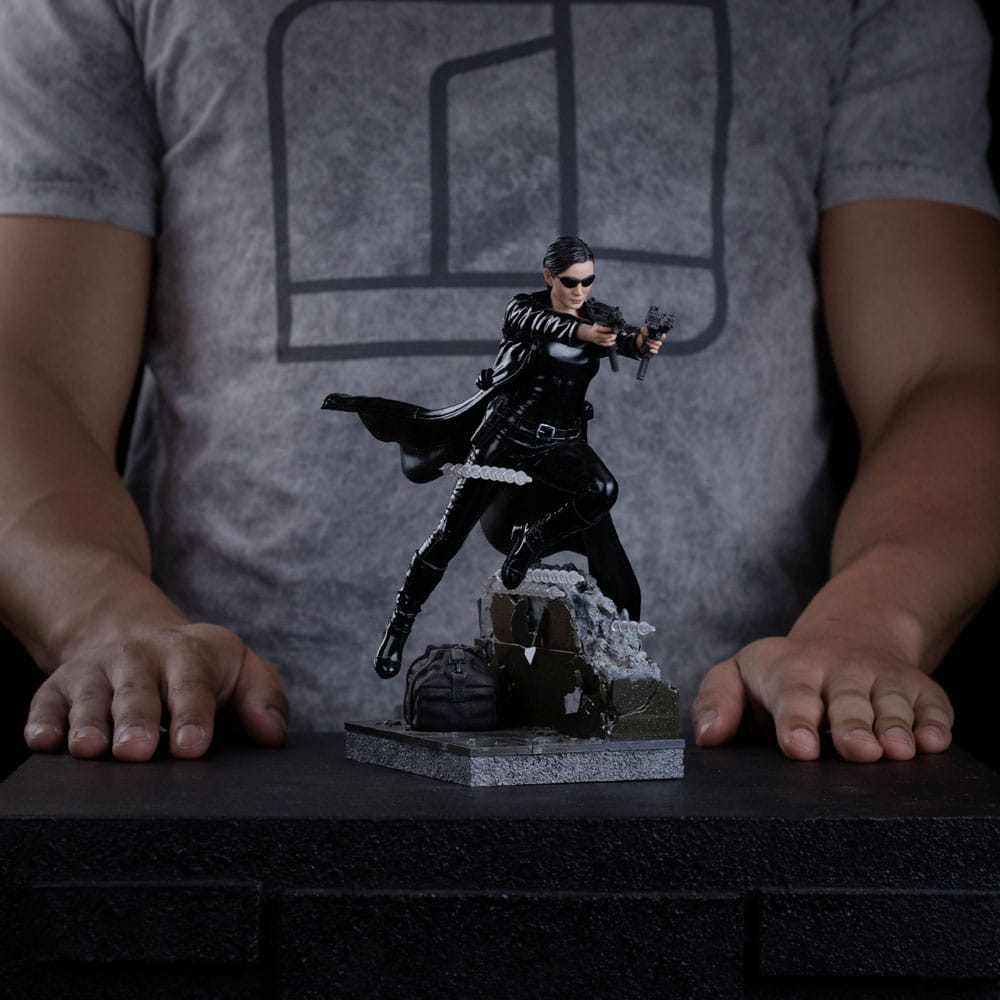The Matrix Estatua 1/10 Art Scale Trinity 22 cm