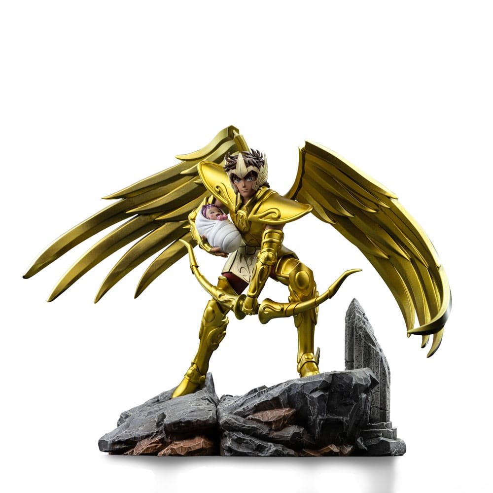 Saint Seiya Estatua 1/10 Art Scale Sagittarius Aiolos 21 cm