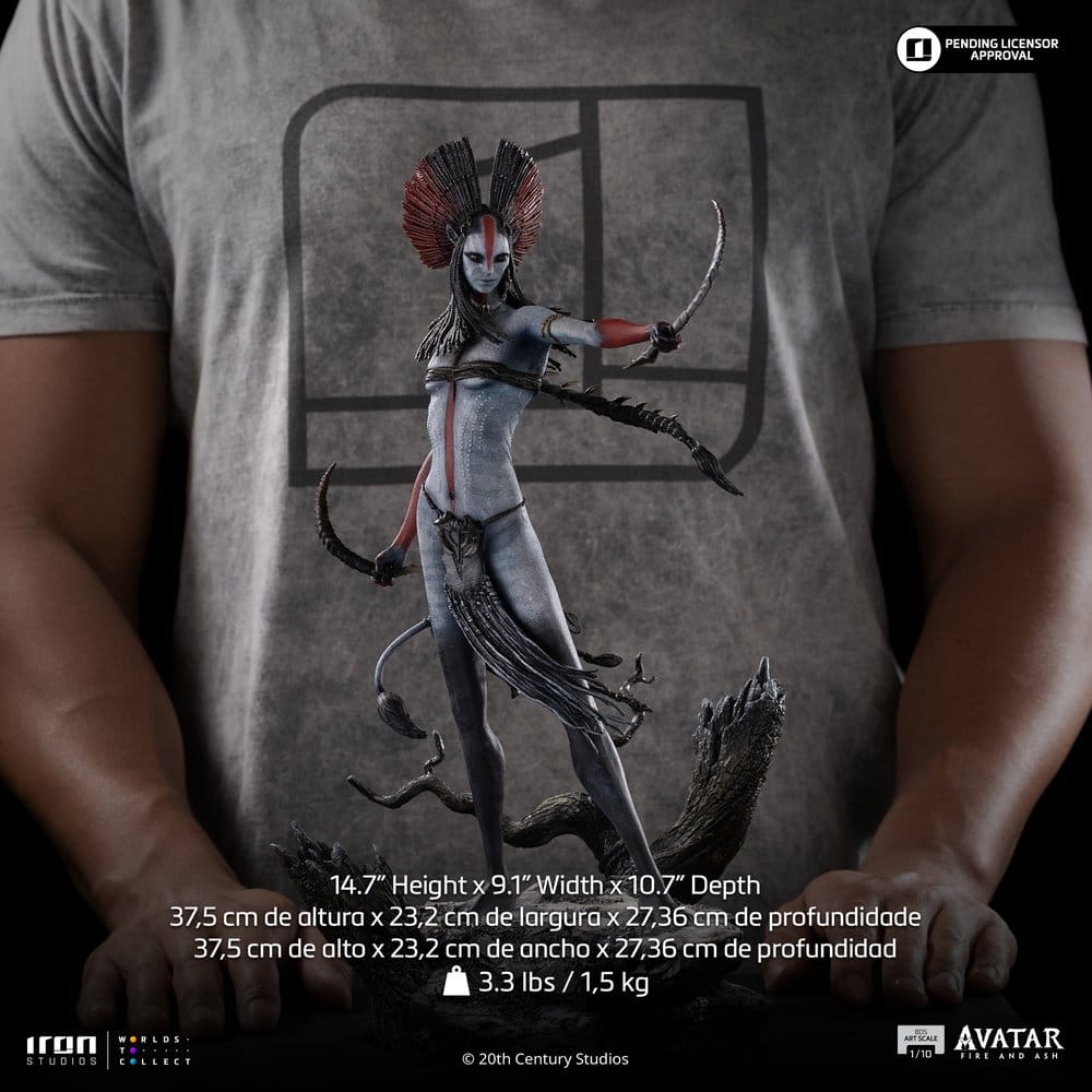 Avatar 3: Fire and Ash Estatua Art Scale 1/10 Varang 38 cm