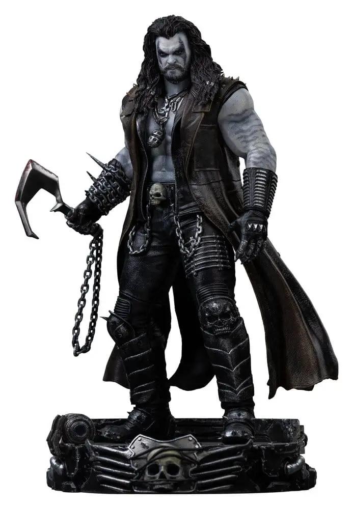 Lobo 1/10 scale statue by Iron Studios, 23 cm, dark armor with chained weapon