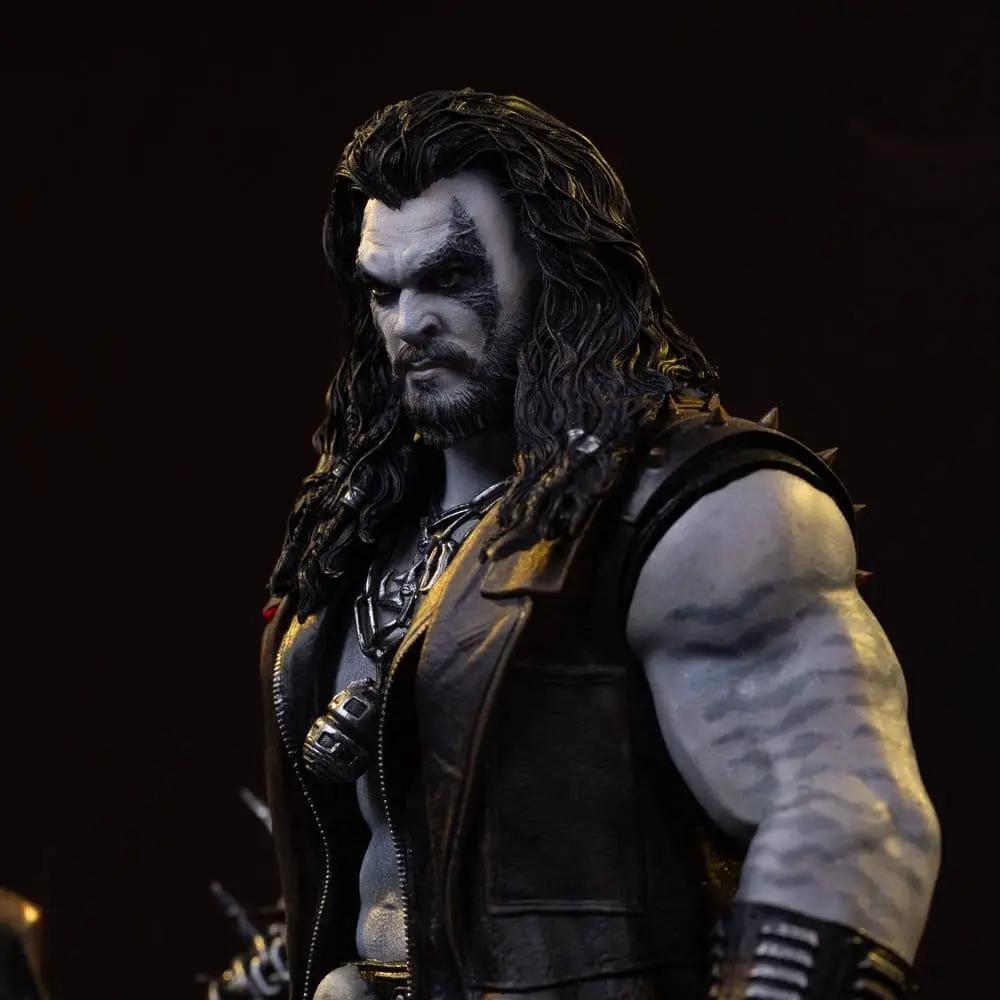 Lobo 1/10 scale movie statue by Iron Studios, 23 cm tall with black leather vest