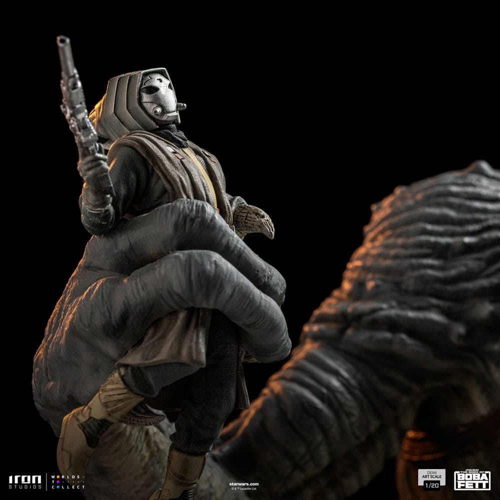 El libro de Boba Fett Estatua 1/20 Demi Art Scale Boba Fett & Rancor 38 cm