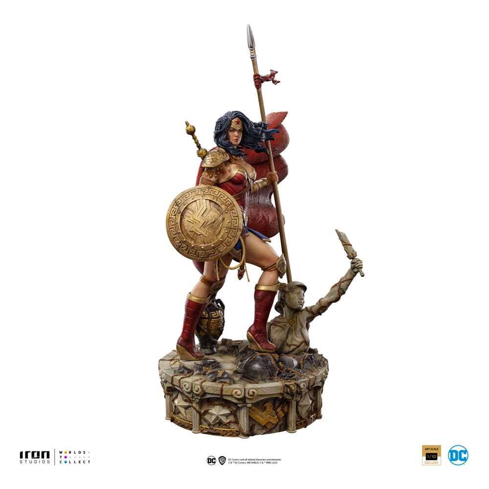 Mujer Maravilla Unleashed Estatua 1/10 BDS Art Scale Wonder Woman 30 cm