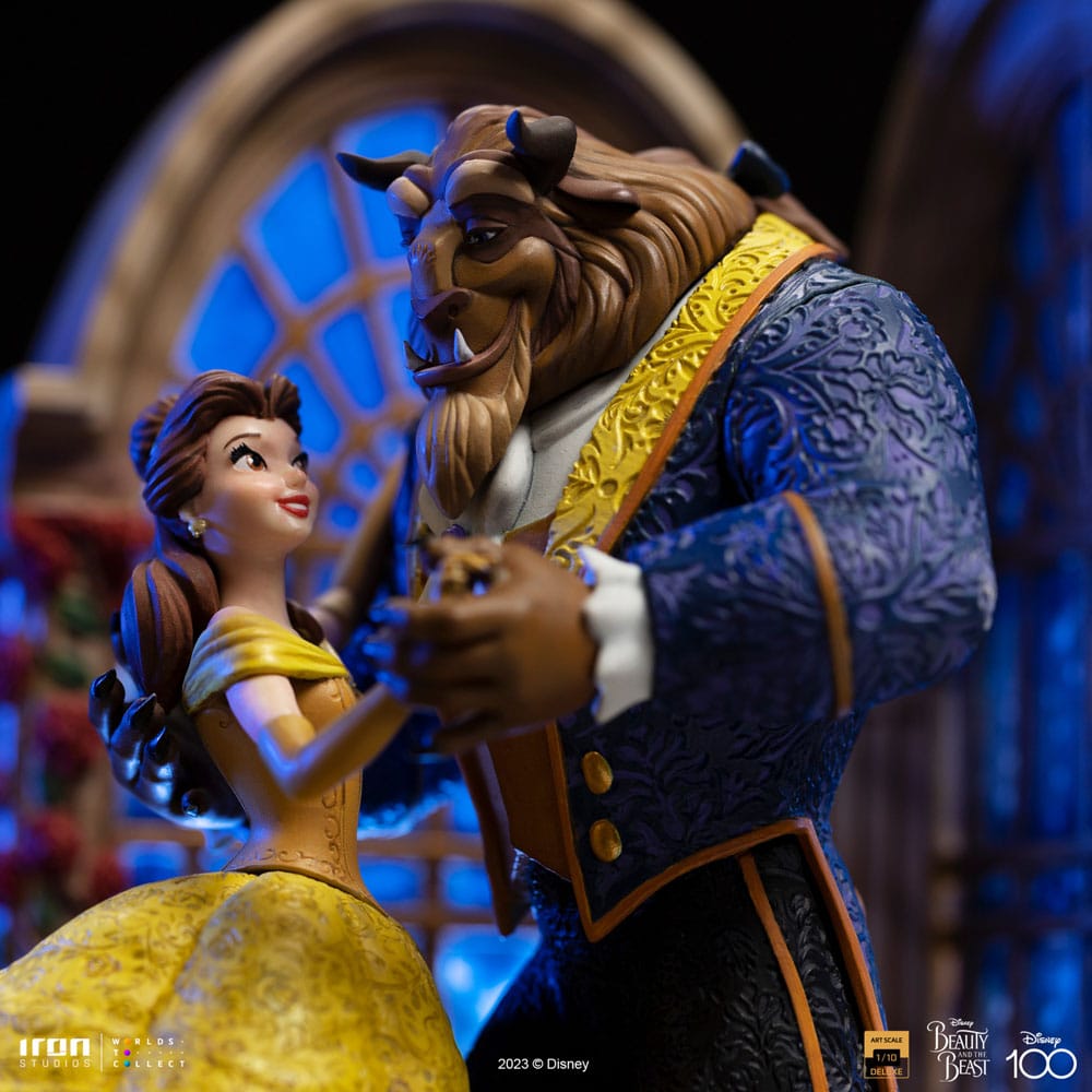 Disney Estatua Art Scale Deluxe 1/10 Beauty and the Beast 29 cm