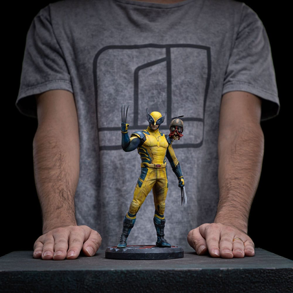 Deadpool 3 Estatua 1/10 Art Scale Wolverine & Headpool 22 cm