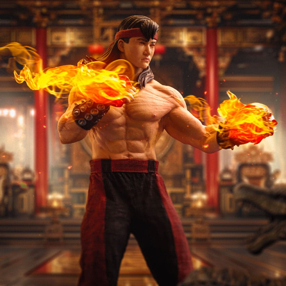Mortal Kombat Estatua 1/10 Art Scale Liu Kang 23 cm