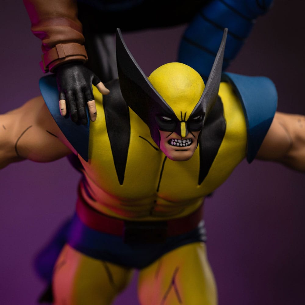 Marvel Estatua 1/10 Deluxe Art Scale X-Men´97 Gambit & Wolverine 29 cm