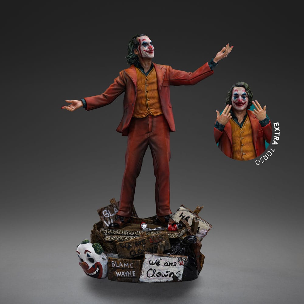 DC Comics Estatua Art Scale Deluxe 1/10 Joker (Arthur Fleck) 19 cm