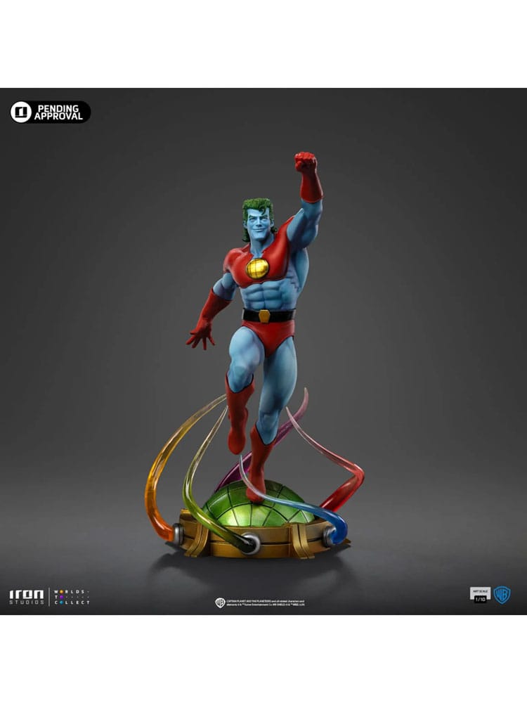 Capitán Planeta y los planetarios Estatua 1/10 Art Scale Captain Planet 24 cm