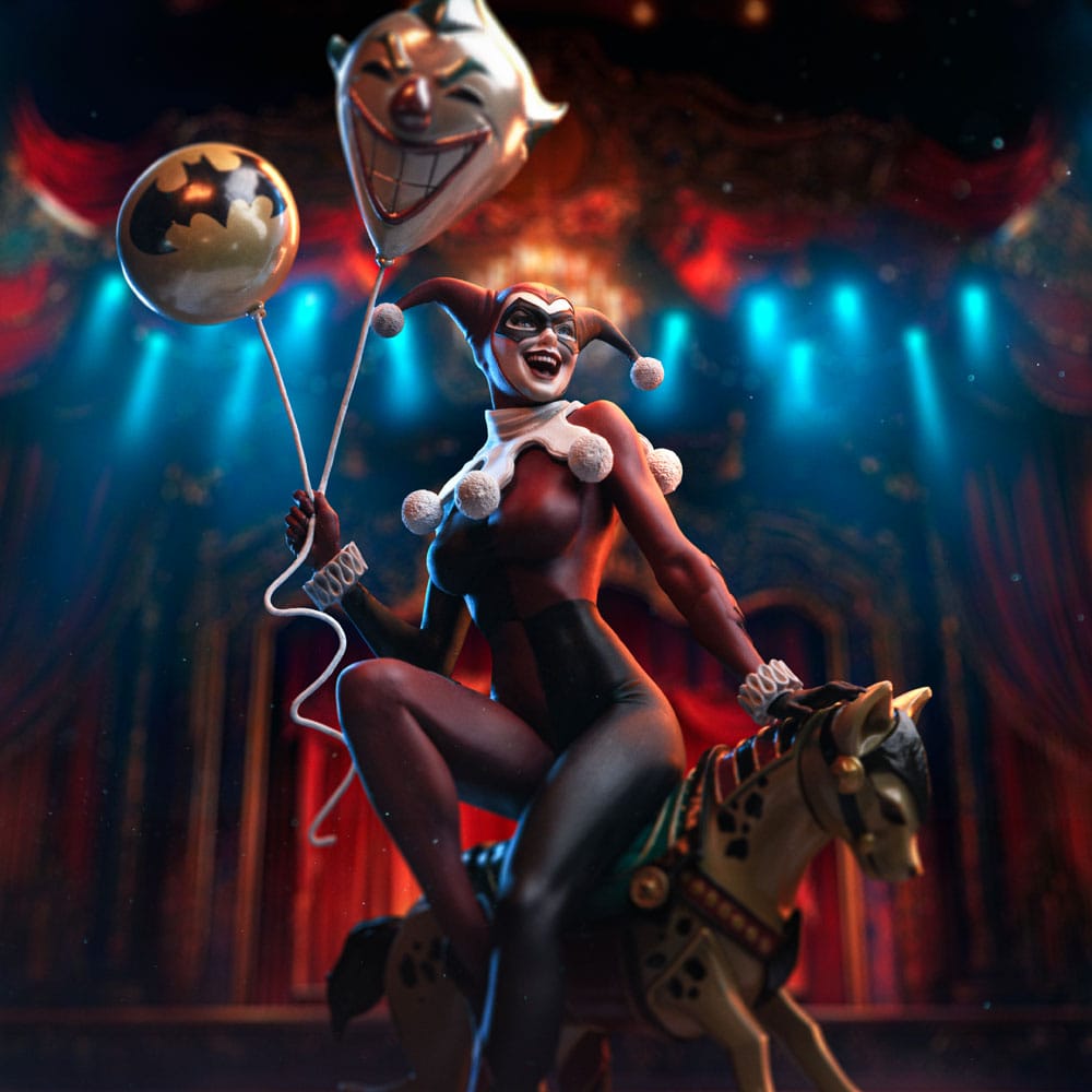 DC Comics Estatua 1/10 Art Scale Harley Quinn Unleashed 30 cm